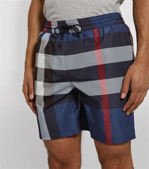 burberry nova check swim shorts|Burberry drawcord swim shorts.